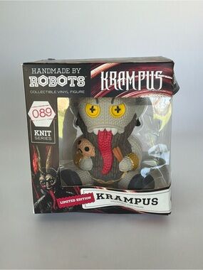 Handmade by Robots Krampus #089 Knit Series Limited Edition Vinyl Figure